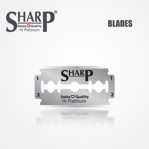 SHARP HI PLATINUM DURABLADE SWISS QUALITY DOUBLE EDGE RAZOR BLADE T5 B50 P10,000 PCS 2