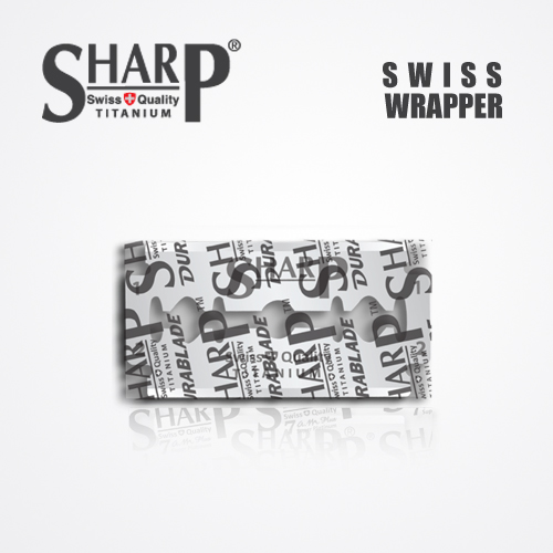 SHARP TITANIUM DOUBLE EDGE DURABLADE SWISS QUALITY RAZOR BLADES – 10000 PCS 3